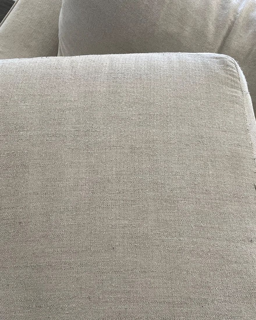 Couch stain, after cleaning